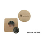 NFC Holzbutton mit Magnet - Ahorn