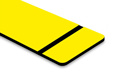 Laminat gelb (Gravur schwarz)