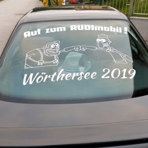 Heckscheiben Aufkleber